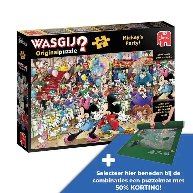 Puzzel wasgij disney mick 1000 6.24 - afbeelding 1