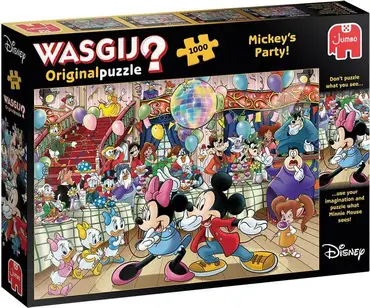 Puzzel wasgij disney mick 1000, Jumbo, tuincentrumoutlet.com
