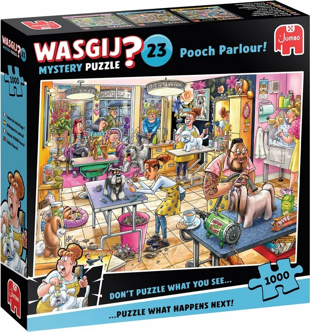 Puzzel wasgij hondens 1000, Jumbo, tuincentrumoutlet.com