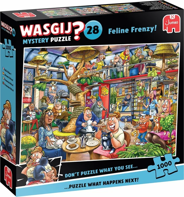 Puzzel wasgij kat en m 1000, Jumbo, tuincentrumoutlet.com