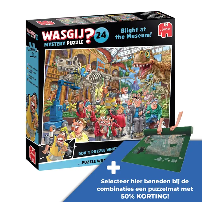 Puzzel wasgij paniek mus 1000 01.23 - afbeelding 1