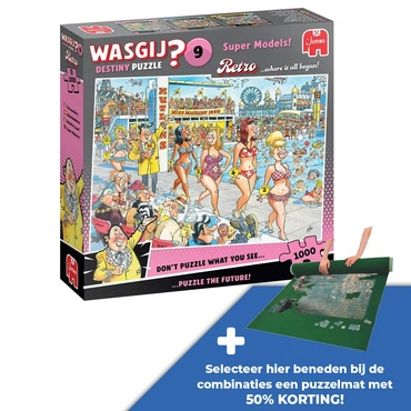Puzzel wasgij topmodel 1000 01.25 - afbeelding 1