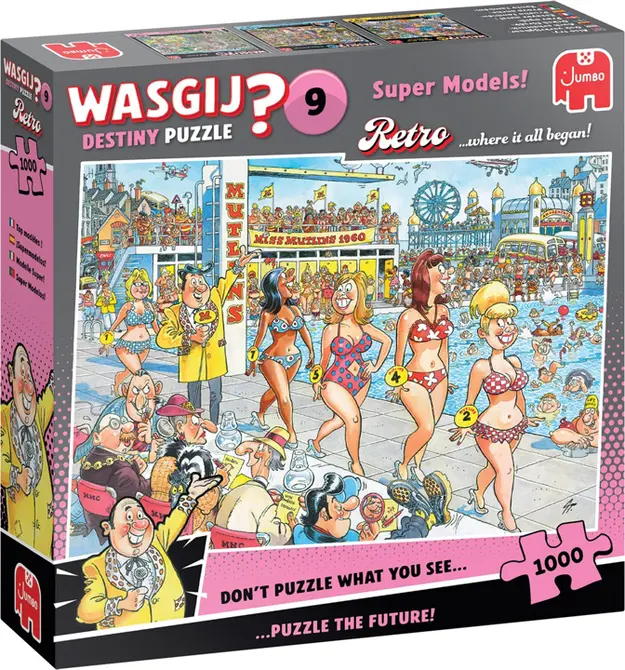 Puzzel wasgij topmodel 1000, Jumbo, tuincentrumoutlet.com