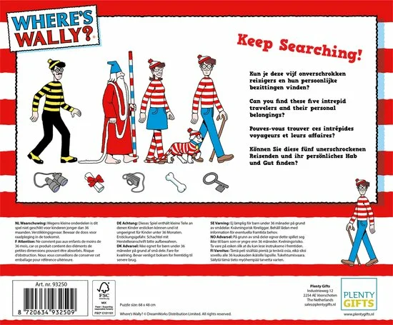 Puzzel wheres wally aztecs 1000st - afbeelding 4