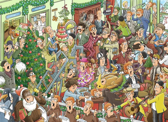 Puzzel xms andre van duin 1000 - afbeelding 3