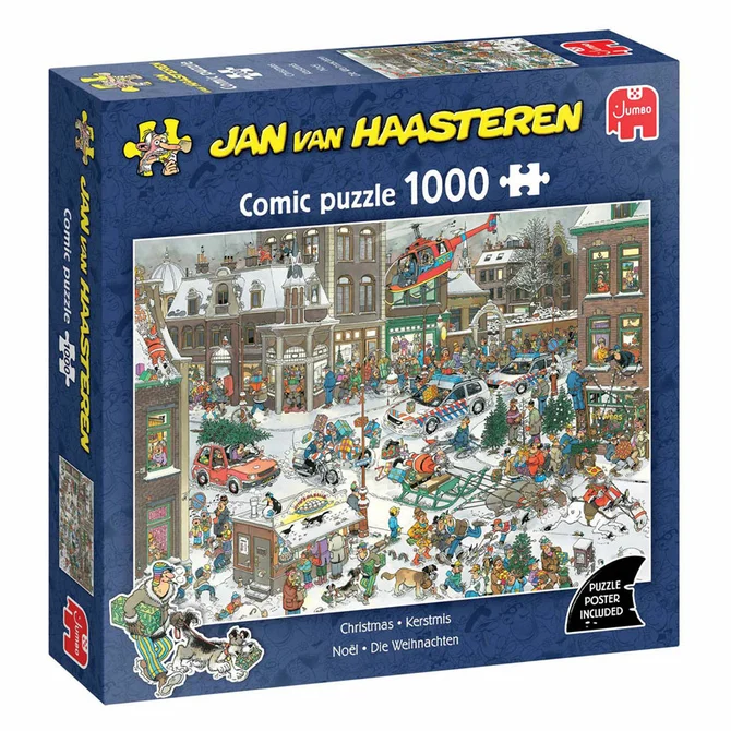 Puzzel xms jvh christmas 1000 - afbeelding 1