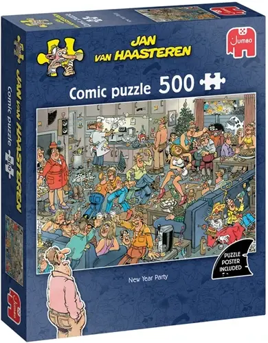 Puzzel xms jvh new year party 500