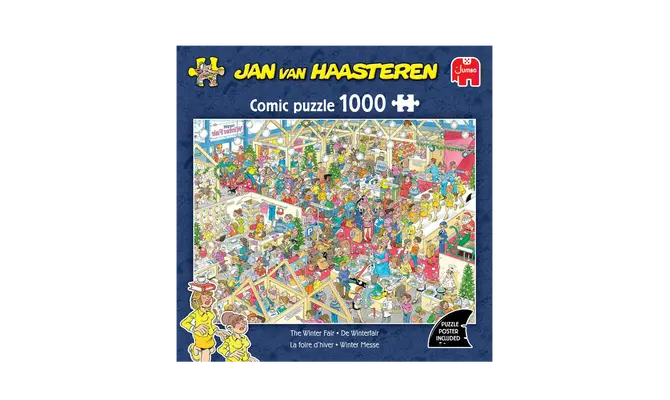 Puzzel xms jvh winter fair 1000 voor, Jan van Haasteren, tuincentrumoutlet.com
