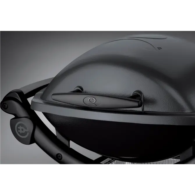 Weber® Q1400 dark grey - deksel - tuincentrumoutlet.com 