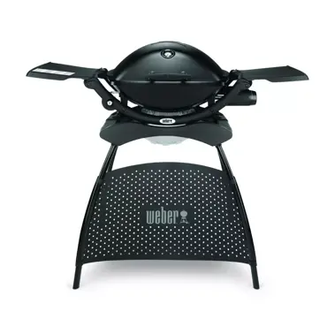 Weber Q2200 staand - Zwart www.bbqkopen.nl