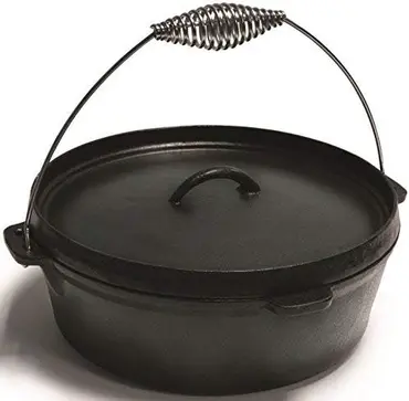 QT cast Iron Dutch oven, Kamado Joe, tuincentrumoutlet.com