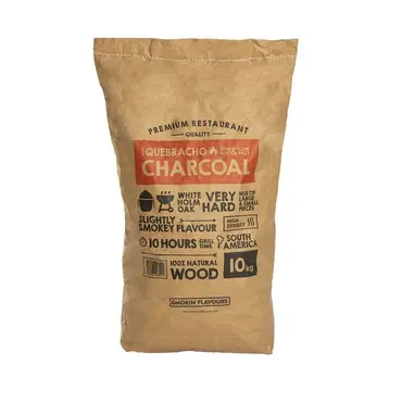 Quebracho houtskool 10kg, Smokin' Flavours, tuincentrumoutlet
