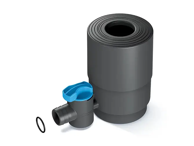 Rain collector with tap RCANS11 Arves - licht grijs, Vita, tuincentrumoutlet.com