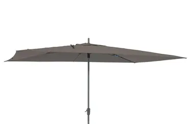 Rectangle 400x300 grijs met verrijdbare 60kg voet parasol, Madison, tuincentrumoutlet