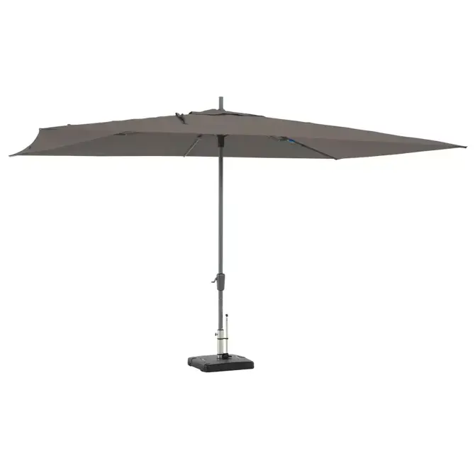 Parasol rectangle taupe, Madison, tuinmeubels