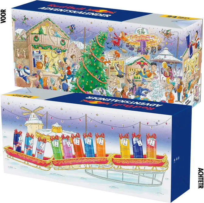 Red Bull Adventkalender 250ML, Red Bull, tuincentrumoutlet.com
