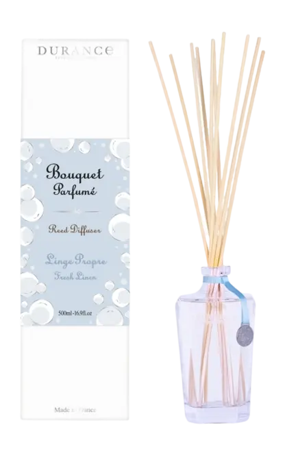 Reed Diffuser Fresh Linen 500 mL Durance, durance, tuincentrumoutlet.com