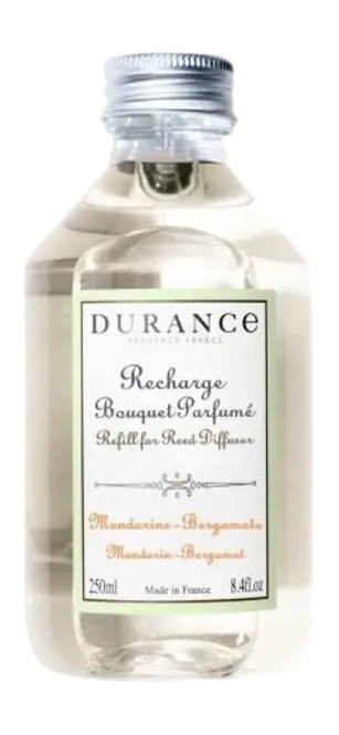 Refill for Reed diffuser 250 mL 8.4 fl.oz Mandarin - Bergamot, durance, tuincentrumoutlet.com