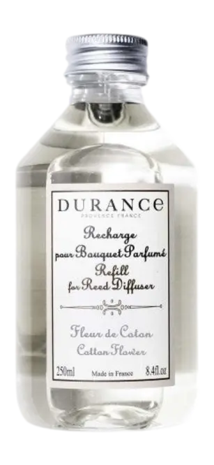Refill for scented bouquet 250 mL 8.4 fl.oz Cotton Flower, durance, tuincentrumoutlet.com