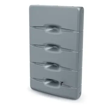 Regenton Aqua Wall 400 liter grijs, Vita, tuincentrumoutlet.com