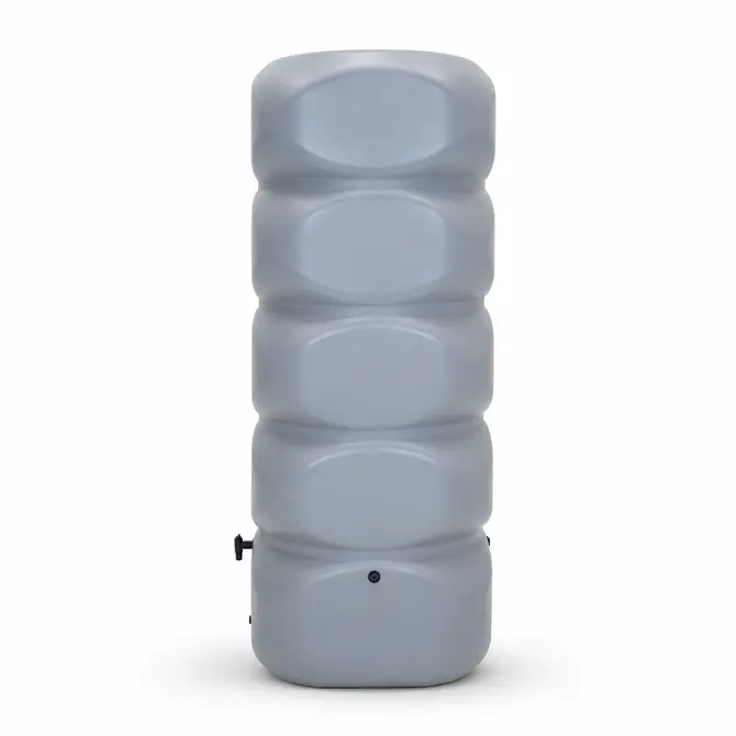 Regenton Gubo 1000 liter grijs zijkant, Vita tuinmeubelen, tuincentrumoutlet.com