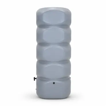 Regenton Gubo 1000 liter grijs zijkant, Vita tuinmeubelen, tuincentrumoutlet.com