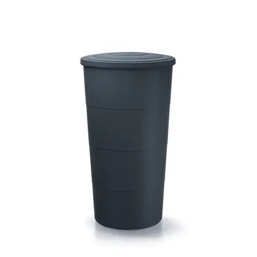 Regenton smooth 200l antraciet, Meuwissen Agro, Tuincentrumoutlet