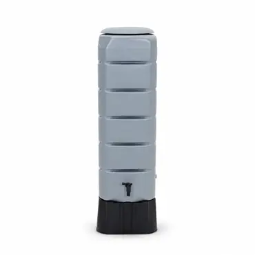 Regenton Tenso 120 liter grijs, Vita tuinmeubelen, tuincentrumoutlet.com