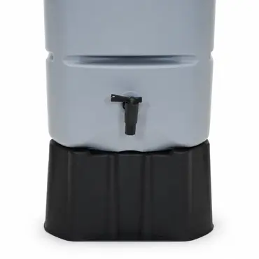 Regenton Tenso 120 liter grijs kraantje, Vita tuinmeubelen, tuincentrumoutlet.com