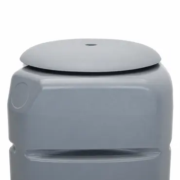Regenton Tenso 120 liter grijs deksel, Vita tuinmeubelen, tuincentrumoutlet.com