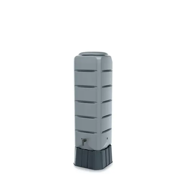 Regenton Tenso 120 liter grijs, Vita tuinmeubelen, tuincentrumoutlet.com
