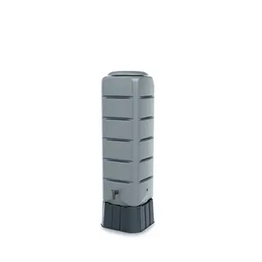 Regenton Tenso 120 liter grijs, Vita tuinmeubelen, tuincentrumoutlet.com