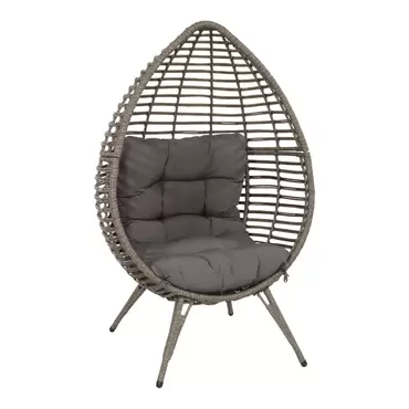 Relaxstoel Chill grijs l99b91h156 cm