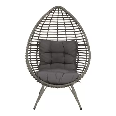 Relaxstoel Chill grijs l99b91h156 cm - afbeelding 3