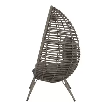 Relaxstoel Chill grijs l99b91h156 cm - afbeelding 4