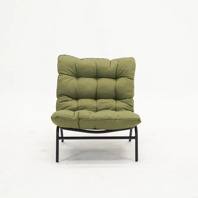 Relax stoel zenzi olive voorkant, Lesli Living, tuincentrumoutlet.com