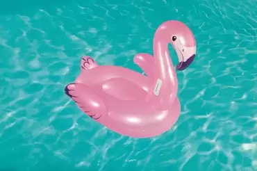 Rider luxe flamingo in water, Bestway, tuincentrumoutlet