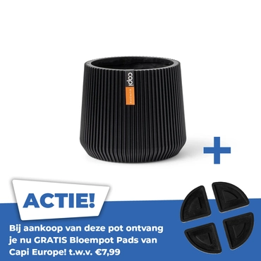 Sandbag groove d27h22cm zwart