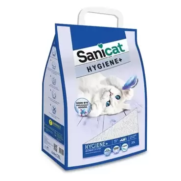 Sanicat Hygiene+ 20l Kattenbakvulling