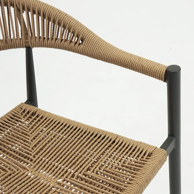 Sanne Stacking Chair detail zitting, SenS-Line, tuincentrumoutlet.com