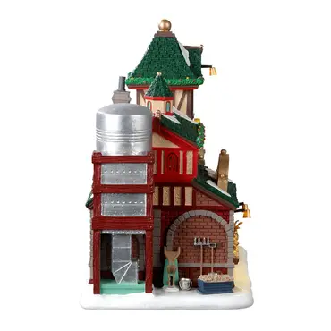 Santas reindeer stables zij, Lemax Europe, tuincentrumoutlet