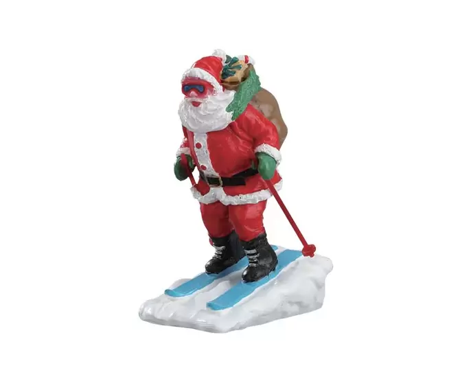 Santa skier