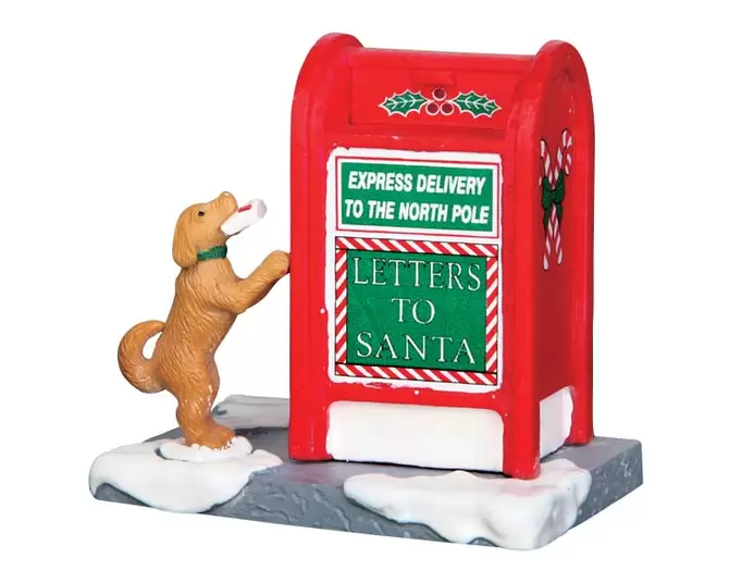 Santas mailbox, Lemax, tuincentrumoutlet