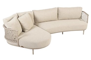 Sardinia loungeset zijkant, 4 Seasons Outdoor, tuincentrumoutlet.com