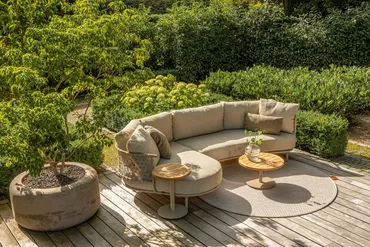 Sardinia loungeset incl. tafeltje sfeer, 4 Seasons Outdoor, tuincentrumoutlet.com