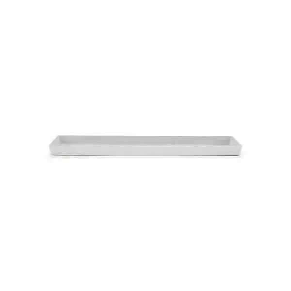 Saucer Rectangular 55 Wit, Ecopots, Tuincentrumoutlet.com