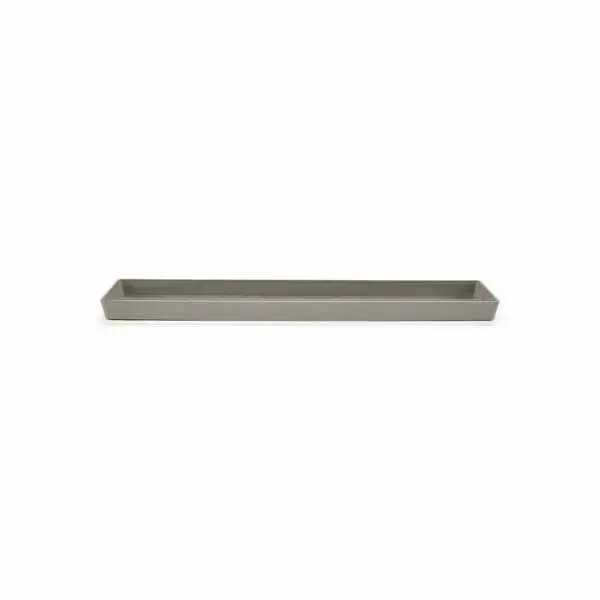 Saucer Rectangular 80 Taupe, Ecopots, Tuincentrumoutlet.com
