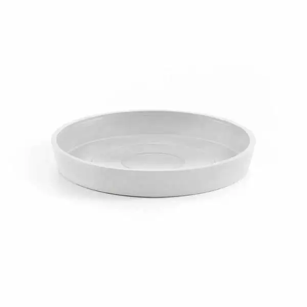 Saucer Round 20 N Wit, Ecopots, Tuincentrumoutlet,com