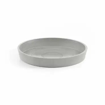Saucer Round 20 N Witgrijs, Ecopots, Tuincentrumoutlet.com
