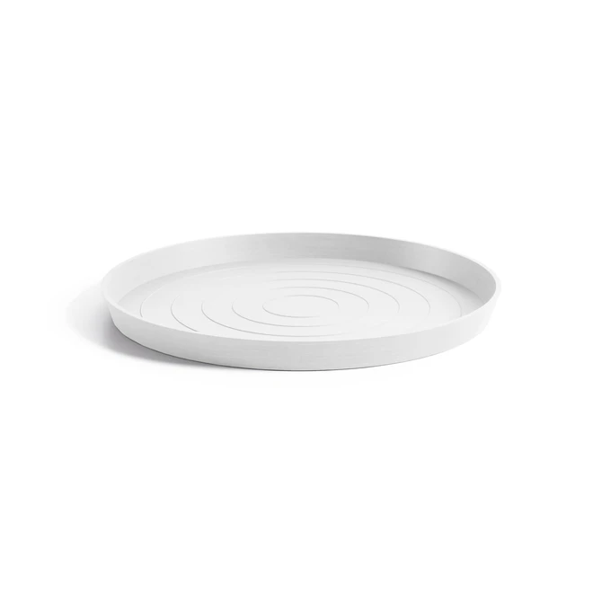 Saucer Round 70 Wit, Ecopots, Tuincentrumoutlet.com
